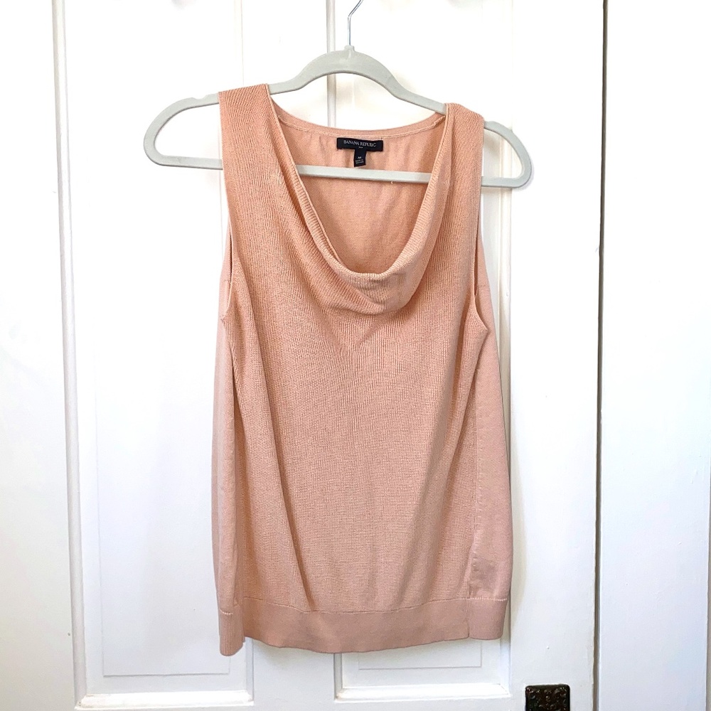 Banana Republic Sleeveless Cowl-neck Sweater